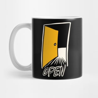 Doors open Mug